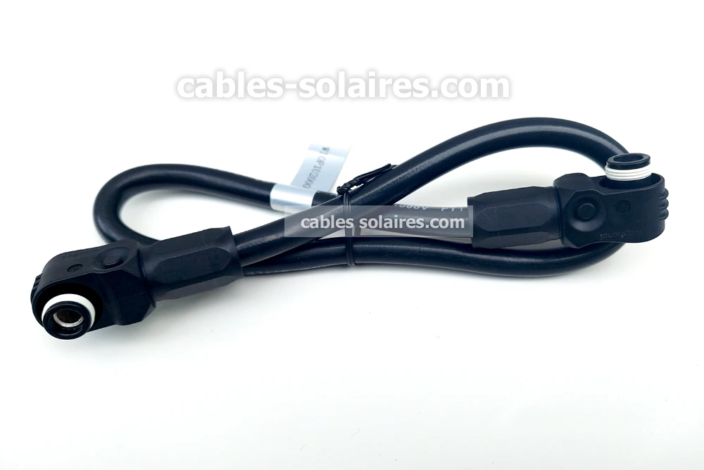 Câble parallèle unique 48 cm – Noir – vendu à l'unité