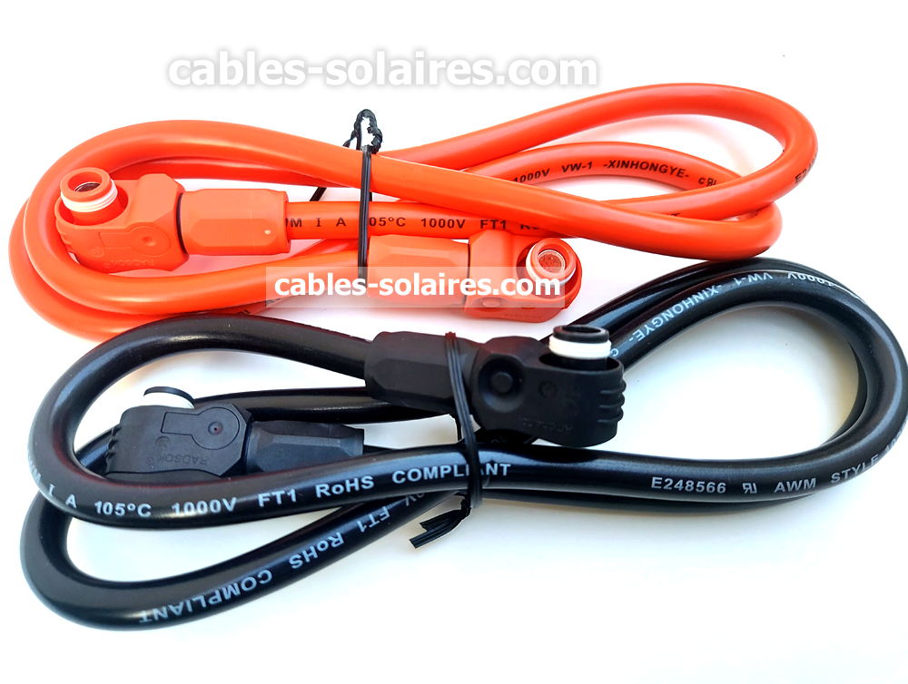Câble parallèle 1 mètre – Pylontech, BYD, Goodwe