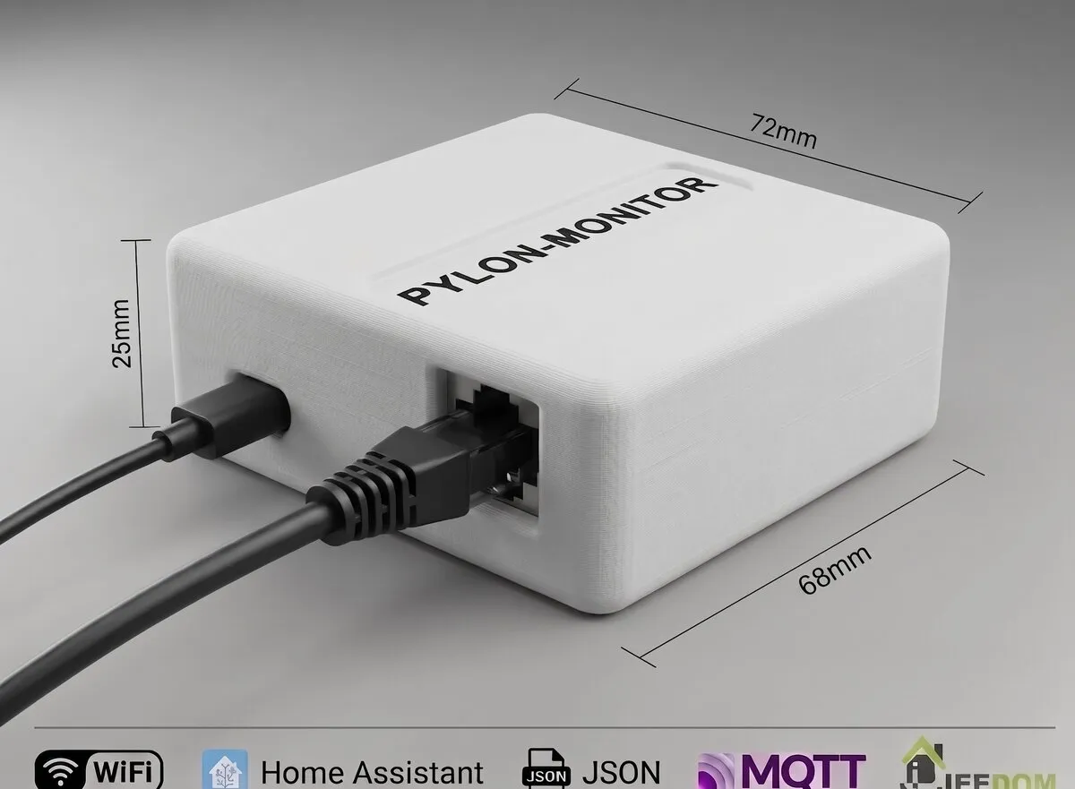 Pylon-Monitor Lite – Monitoring WiFi Pylontech, sans écran